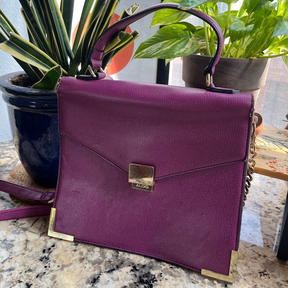 ALDO Purple Crossbody Purse
